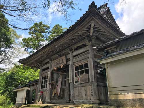 長楽寺の仁王門