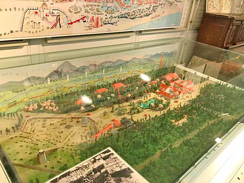 粟ヶ崎遊園の再現模型