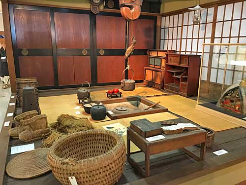 民家の居間の再現