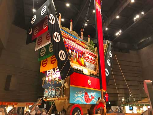 青柏祭のでか山