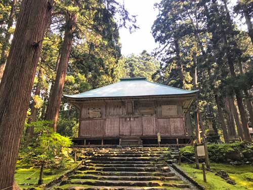 平泉寺の拝殿