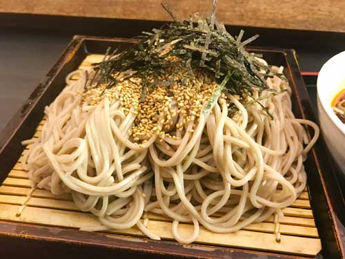 めん房本陣の蕎麦