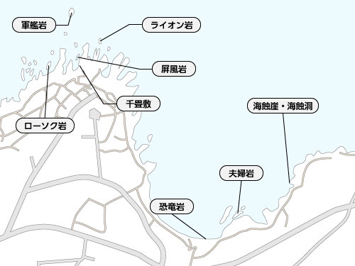 東尋坊マップ