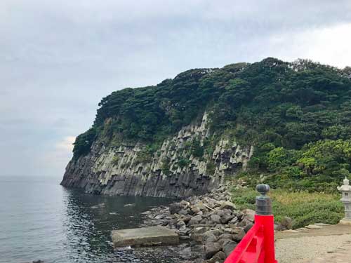 雄島の柱状節理