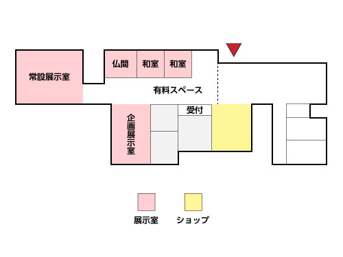 花嫁のれん館の館内構成