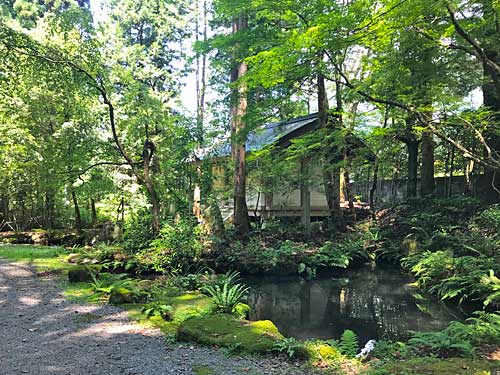 白山比咩神社の白光苑