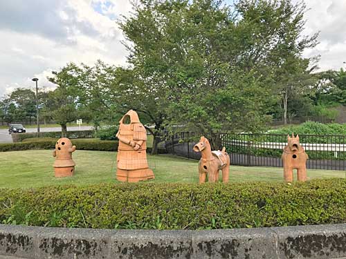 石川県埋蔵文化財センターのハニワ