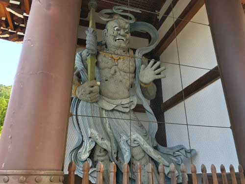 仁王像　阿像