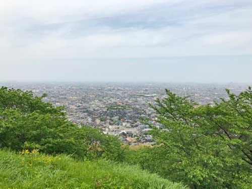 見晴らし台からの眺め