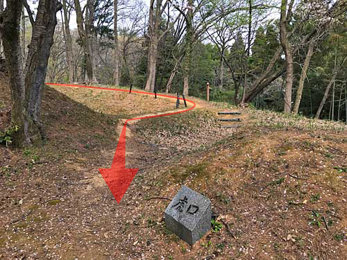 恐怖の枡形虎口
