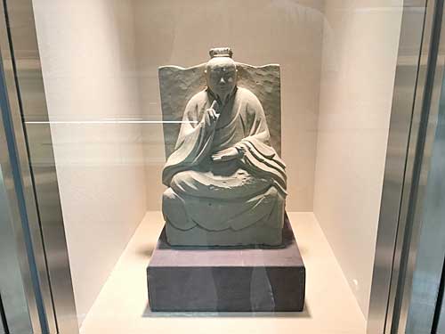 傅大士の石像