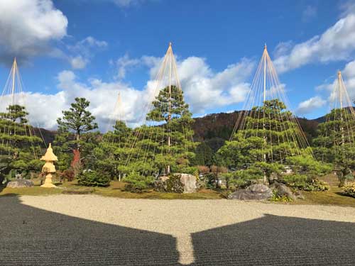 旧石倉家の庭