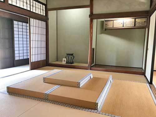 本陣座敷の床の間