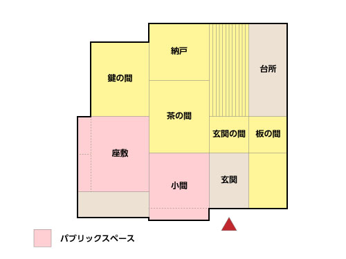 旧永井家の間取り