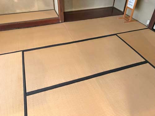 職人の手縫いの畳