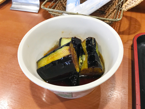 ナスの煮つけ
