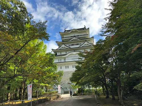 勝山城博物館の模擬天守