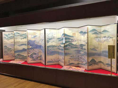 川中島合戦図屏風