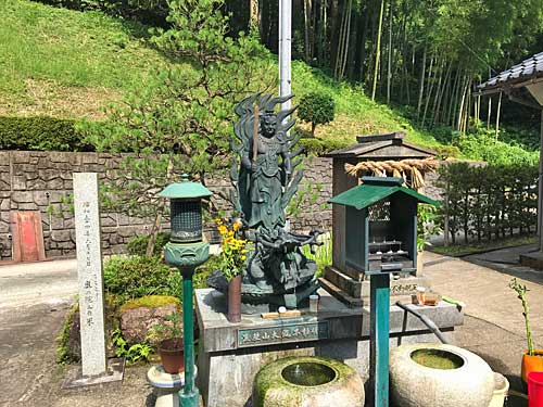 薬王寺の不動明王像