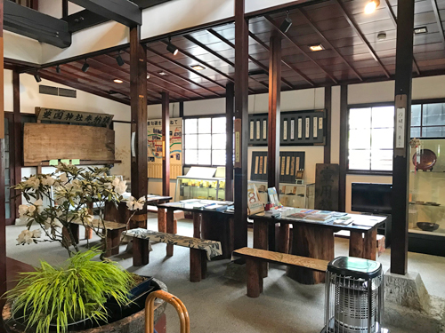 資料展示のスペース