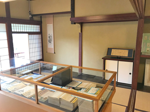 展示室の床の間