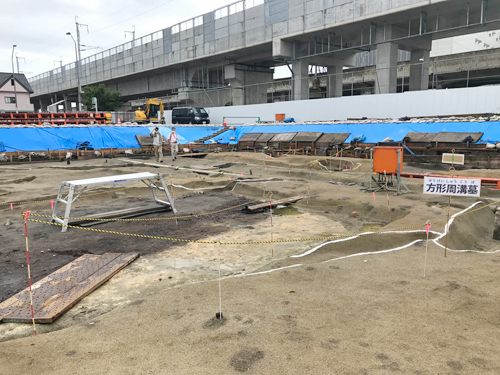 八日市地方遺跡の方形周溝墓