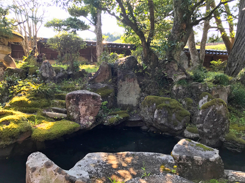 明治の館室木家の庭