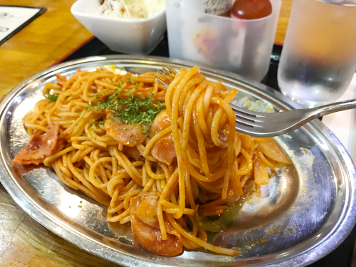茶和庵のパスタ
