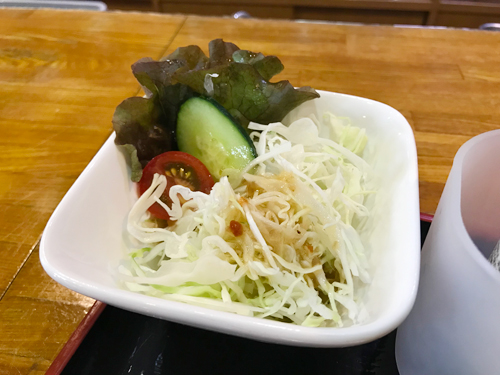 茶和庵のサラダ