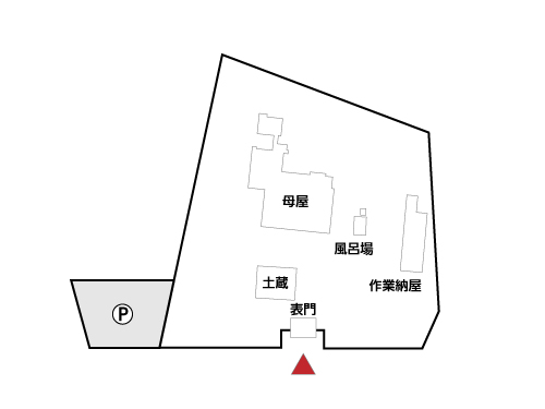 大谷博物館の敷地図