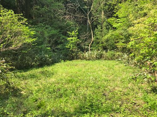 行き止まりの広場