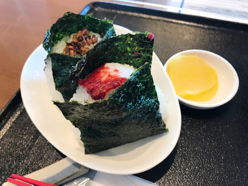 おにぎりセット お母さんの梅 イカのゴロ