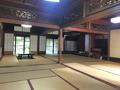 土蔵造りのまち資料館の座敷