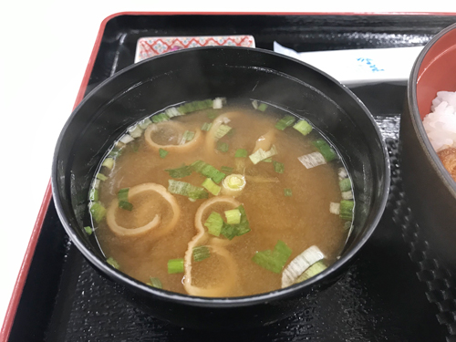加賀兎郷のみそ汁