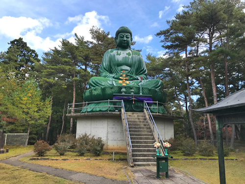 能登長寿大仏　正面