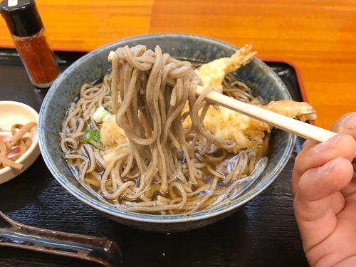 大仏庵の蕎麦