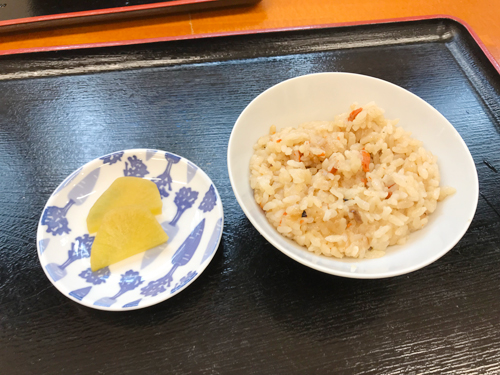 大仏庵　炊き込みご飯