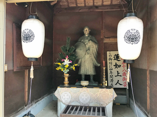 蓮如像