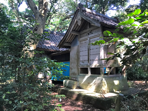 鹿島神社の裏