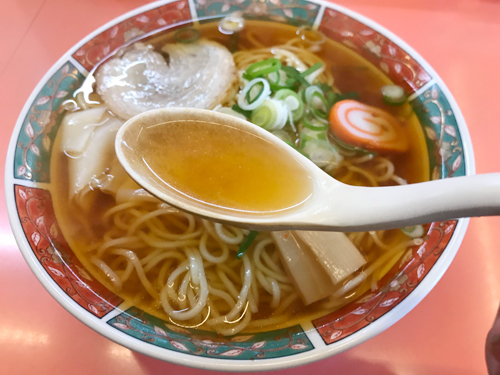 らーめん王蘭のスープ