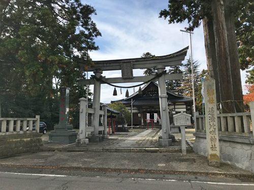 穴水大宮の石鳥居