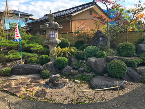 穴水大宮の庭園