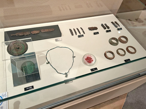 竜ヶ岡古墳の副葬品