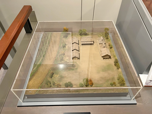 道守荘の荘所模型
