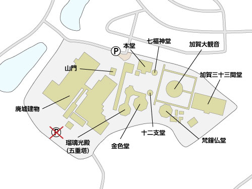 加賀大観音の見取り図