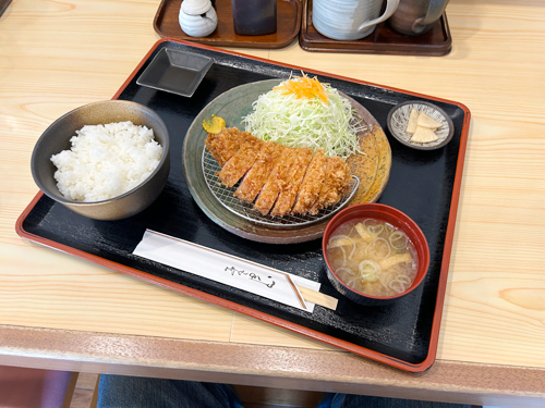とんかつ勝亭　立山ロース定食