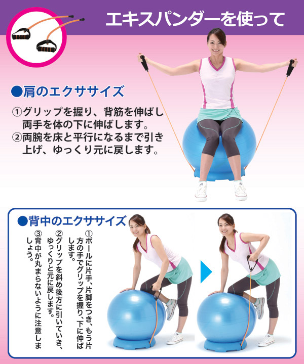 エキスパンダーを使って