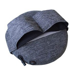 軽量マッサージ器具/リラクゼーショングッズ 【グレー】 4つもみ玉 『ブラーボ MARU』