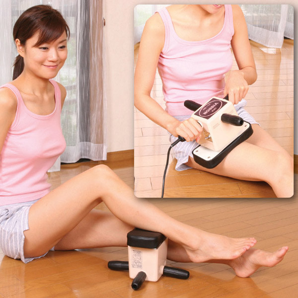 家庭用電気マッサージ器 ニュービブロン　使用イメージ2
