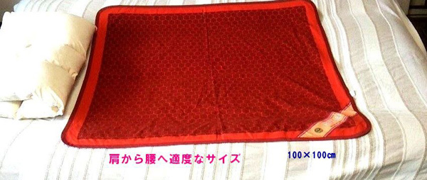 マイナスイオン 快眠ぐっすりシート 100×100cm 日本製